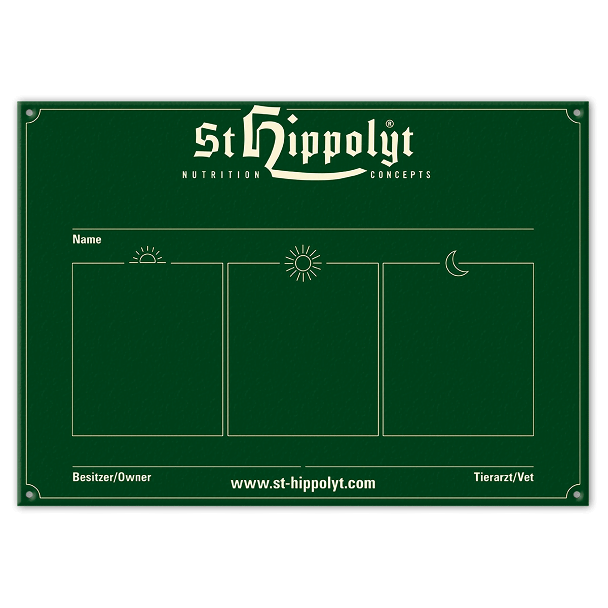 St. Hippolyt Boxenschild